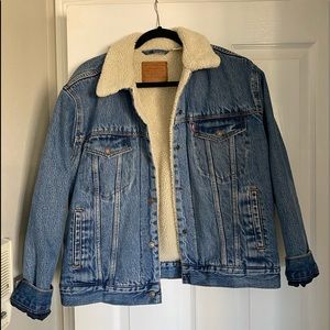 Levi’s Denim Sherpa Jacket
